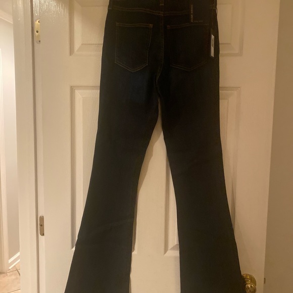 NWT Ramy Brook Amber Jeans. High rise, flare, Dark rinse - Picture 2 of 3